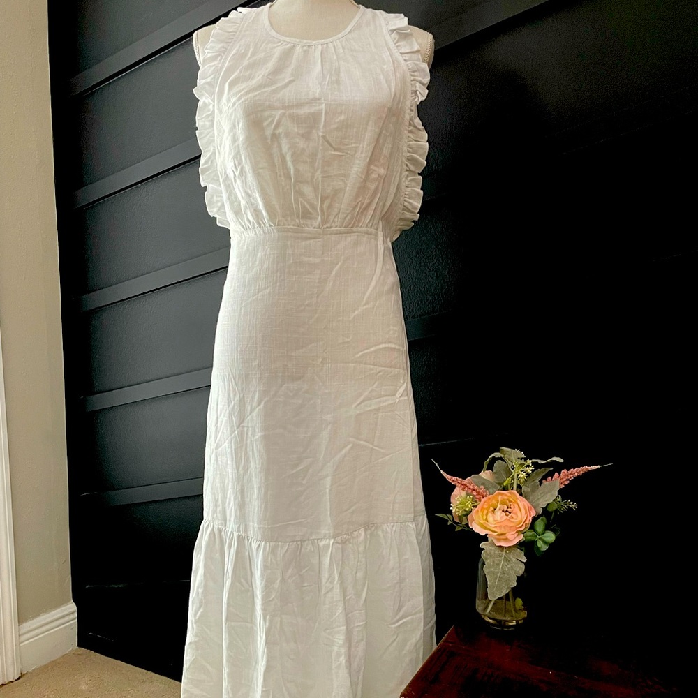Sass Linen Maxi dress